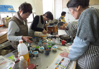 エコキャンドル作り エコキャンドル作り