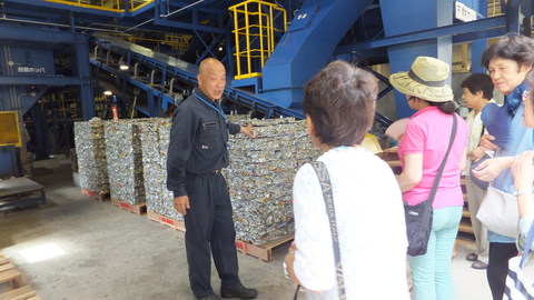 リサイクルプラザ見学4