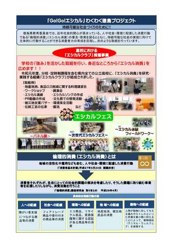 「Go!Go!エシカル」わくわく徳島プロジェクト