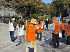 観光施設でのお接待(2)