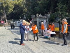 観光施設でのお接待(3)